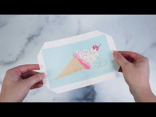 Ice Cream Acrylic Clutch Kit Video
