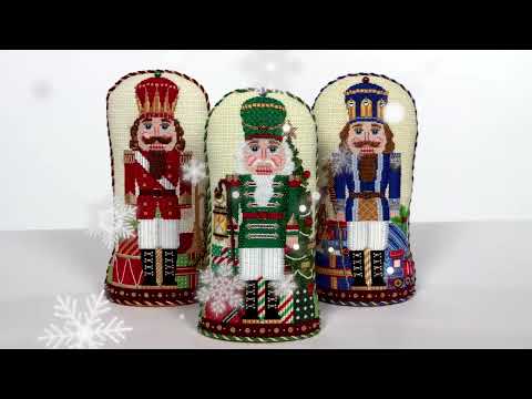 Blue Double Sided Nutcracker Kit & Online Class Online Classes Kirk & Bradley Video
