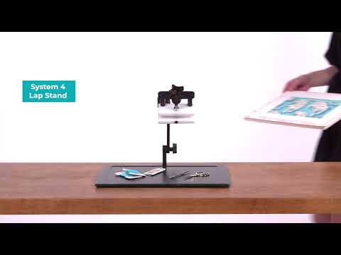Needlework System 4   Lap/Table Stand Accessories Needlework System 4 Video
