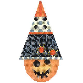 Pumpkin Cones   Spider Webs with Stitch Guide Painted Canvas Kirk & Bradley 
