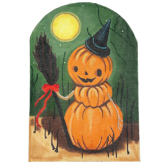 Pumpkin Forest Painted Canvas Raymond Crawford Designs 