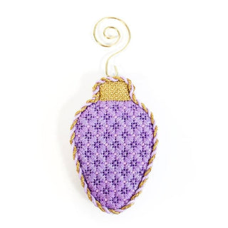 Purple Lightbulb Kit Kits Needlepoint.Com 
