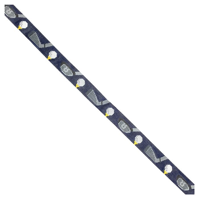 Putters and Drivers Belt Painted Canvas Kristine Kingston  - 1