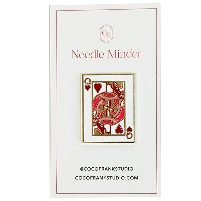 Queen of Hearts Needleminder Accessories Coco Frank Studio 