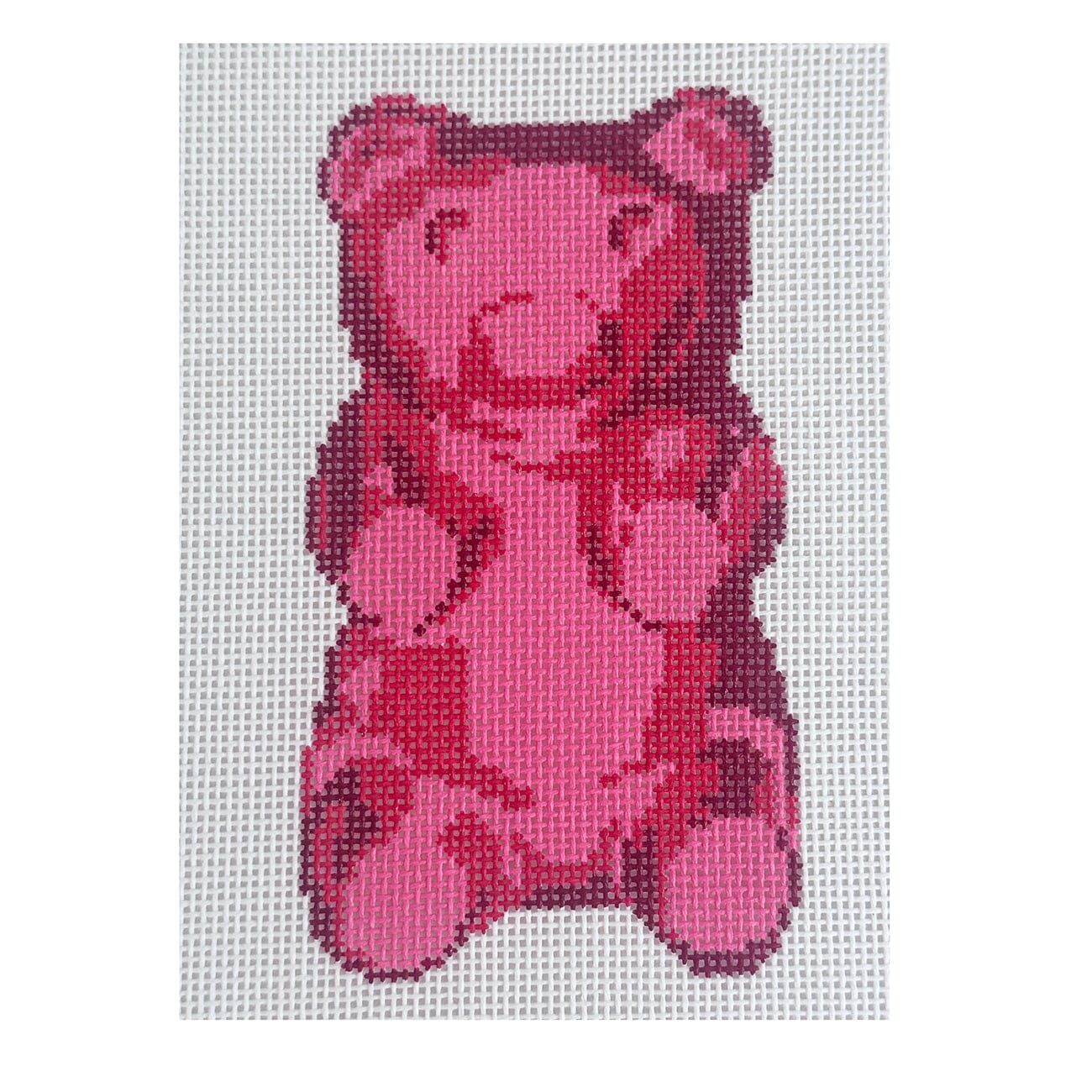 Red Gummy Bear Painted Canvas Prepsetter  - 1