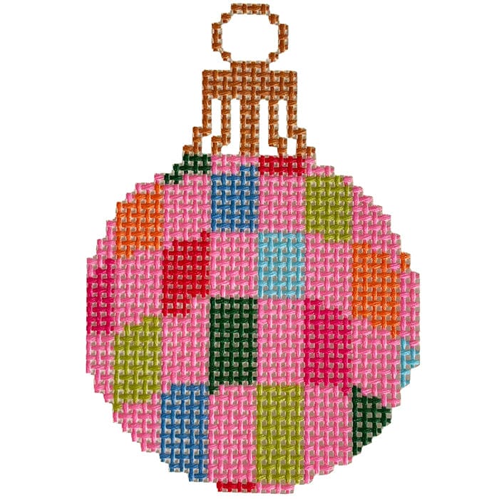 Retro B Printed Bauble Printed Canvas KCN Designers 