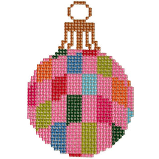 Retro B Printed Bauble Printed Canvas KCN Designers 
