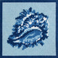 Rock Shell Coaster Printed Canvas Kirk & Bradley 