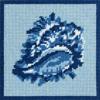 Rock Shell Coaster Printed Canvas Kirk & Bradley 
