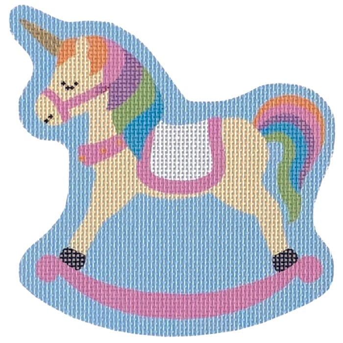 Rocking Unicorn Printed Canvas Pepperberry Designs  - 1