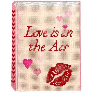 Romance Book Painted Canvas The Gingham Stitchery 
