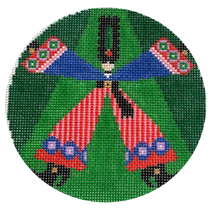 Russian Dancer   Nutcracker Collection Painted Canvas Wipstitch Needleworks 
