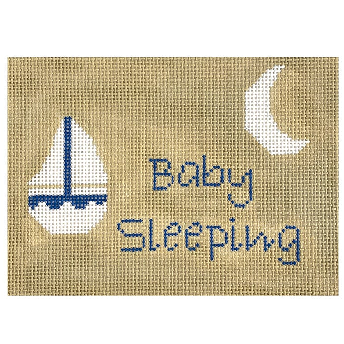 Sailboat Baby Sleeping Painted Canvas J. Child Designs  - 1