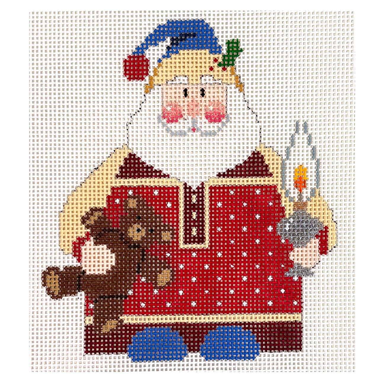 Santa, Night Time Painted Canvas TNW Designs  - 1