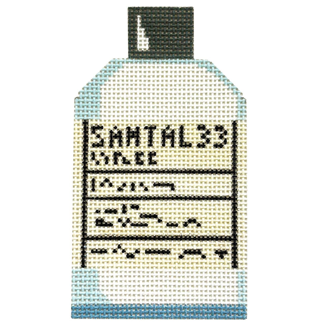 Santal Ornament Painted Canvas Spruce Street Studio 
