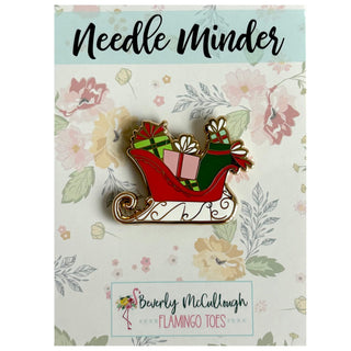 Santa's Sleigh Needleminder Accessories Flamingo Toes 
