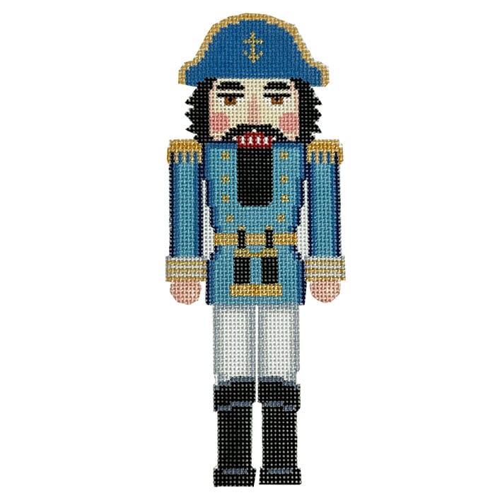 Sea Captain Nutcracker Painted Canvas Susan Roberts Needlepoint Designs Inc.  - 1