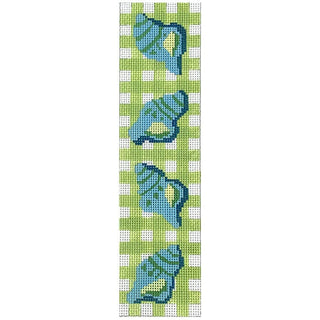 Seashells Bookmark Painted Canvas J. Child Designs 
