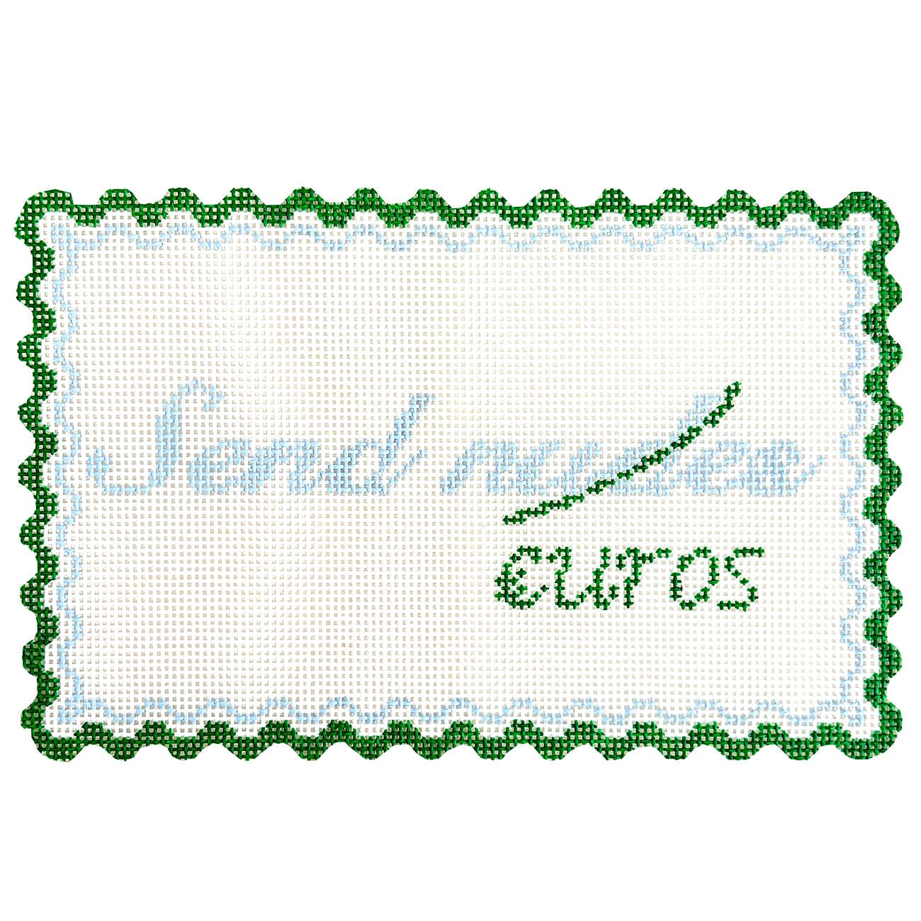 Send Euros Painted Canvas Maura Nolan Designs  - 1