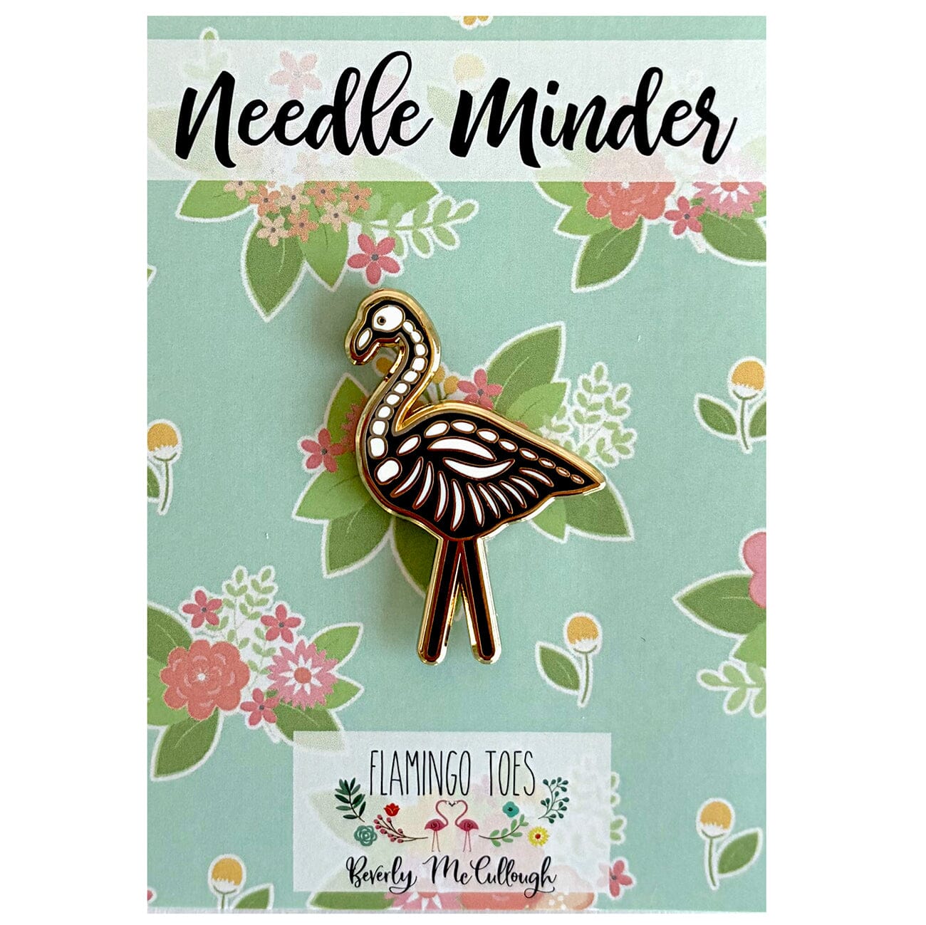 Shadow the Skeleton Flamingo Needleminder Accessories Flamingo Toes  - 1