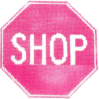 Shop Sign Painted Canvas Ziggy Stitches 
