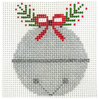 Silver Jingle Bell Painted Canvas Coco Frank Studio 
