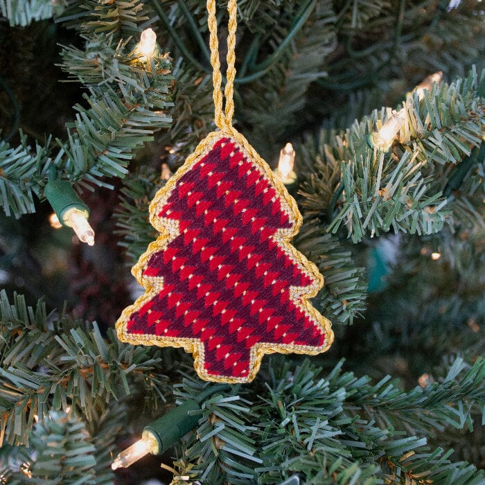 Simple Trees   Red Arrow Tree Kit Kits Two Sisters Needlepoint 
