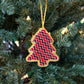 Simple Trees - Red Zigzag Tree Kit Kits Two Sisters Needlepoint 