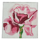 Simply Flowers Pink Rose Coaster Painted Canvas Jean Smith 