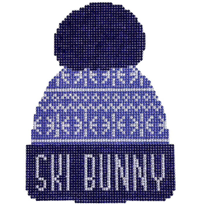 Ski Bunny Hat Printed Canvas Prepsetter 
