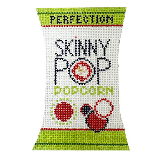 Skinny Popcorn Painted Canvas C'ate La Vie 