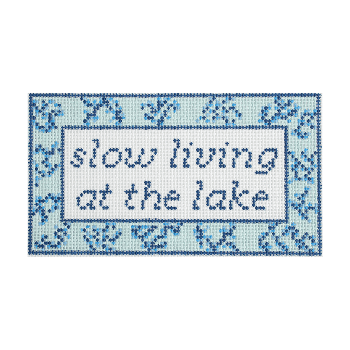 Slow Living at the Lake Painted Canvas Arden Gray Co.  - 1