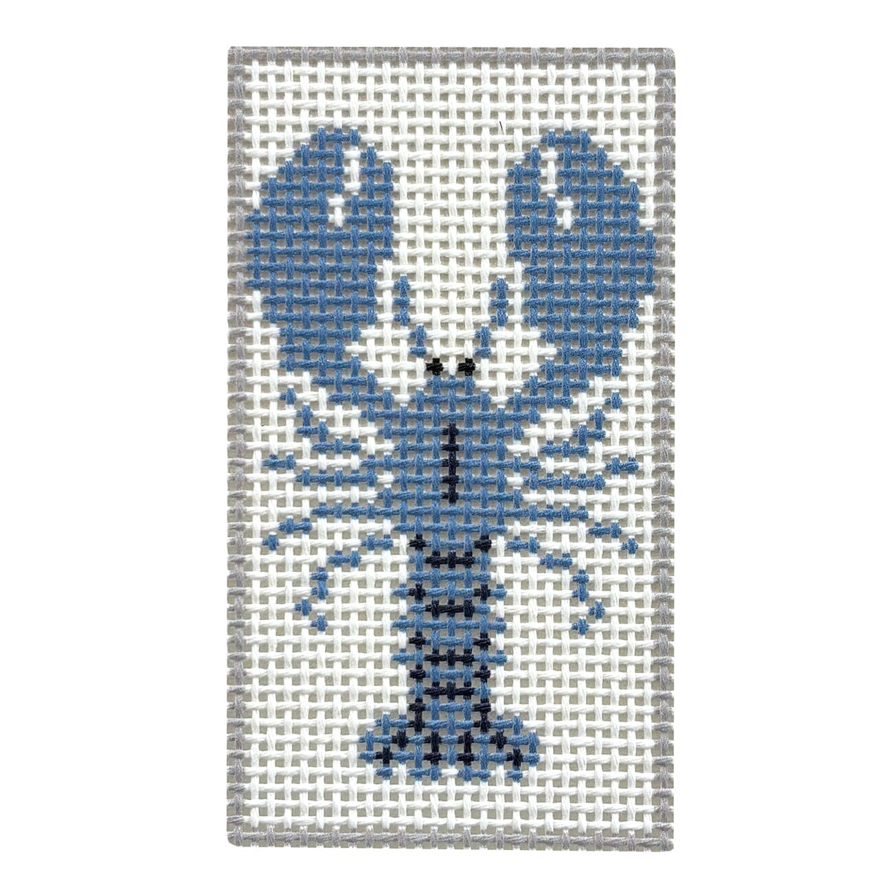 Small Blue Lobster Painted Canvas Ann Kaye Studio  - 1