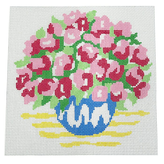 Small Bouquet #7 Painted Canvas Jean Smith  - 1