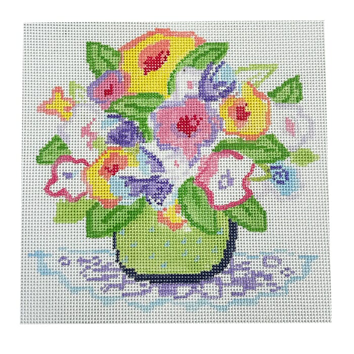 Small Matisse's Table #5 Painted Canvas Jean Smith  - 1