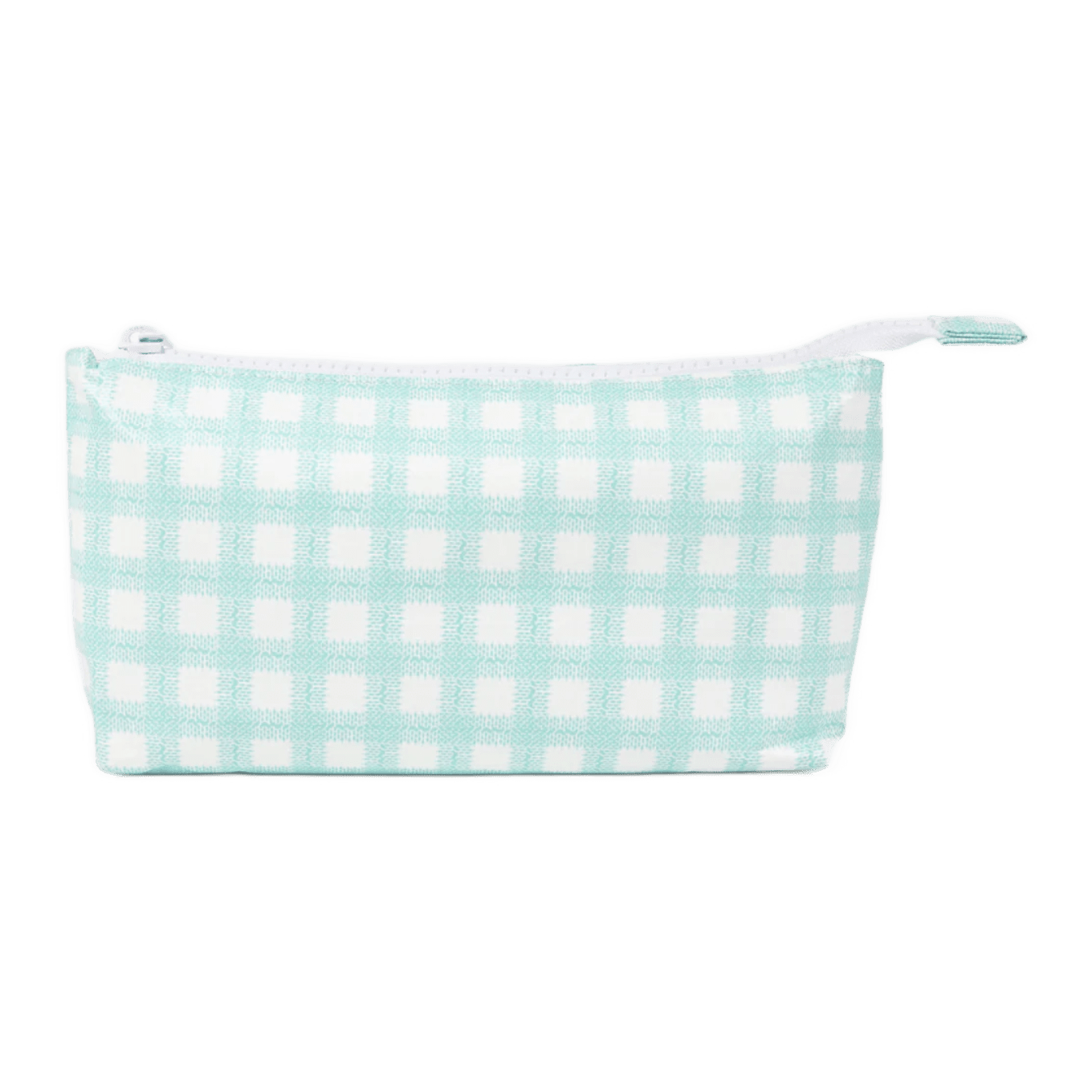 Small Stash Bag 8x5   Aqua Picnic Accessories Wipstitch Needleworks  - 1