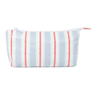 Small Stash Bag 8x5   Nantucket Stripe Accessories Wipstitch Needleworks 
