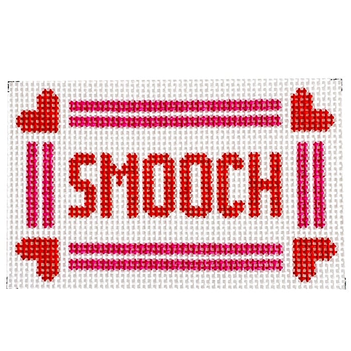 SMOOCH Canvas Painted Canvas Goodpoint Needlepoint 
