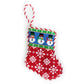 Snowman/Flake Mini Sock Kit Kits Two Sisters Needlepoint 