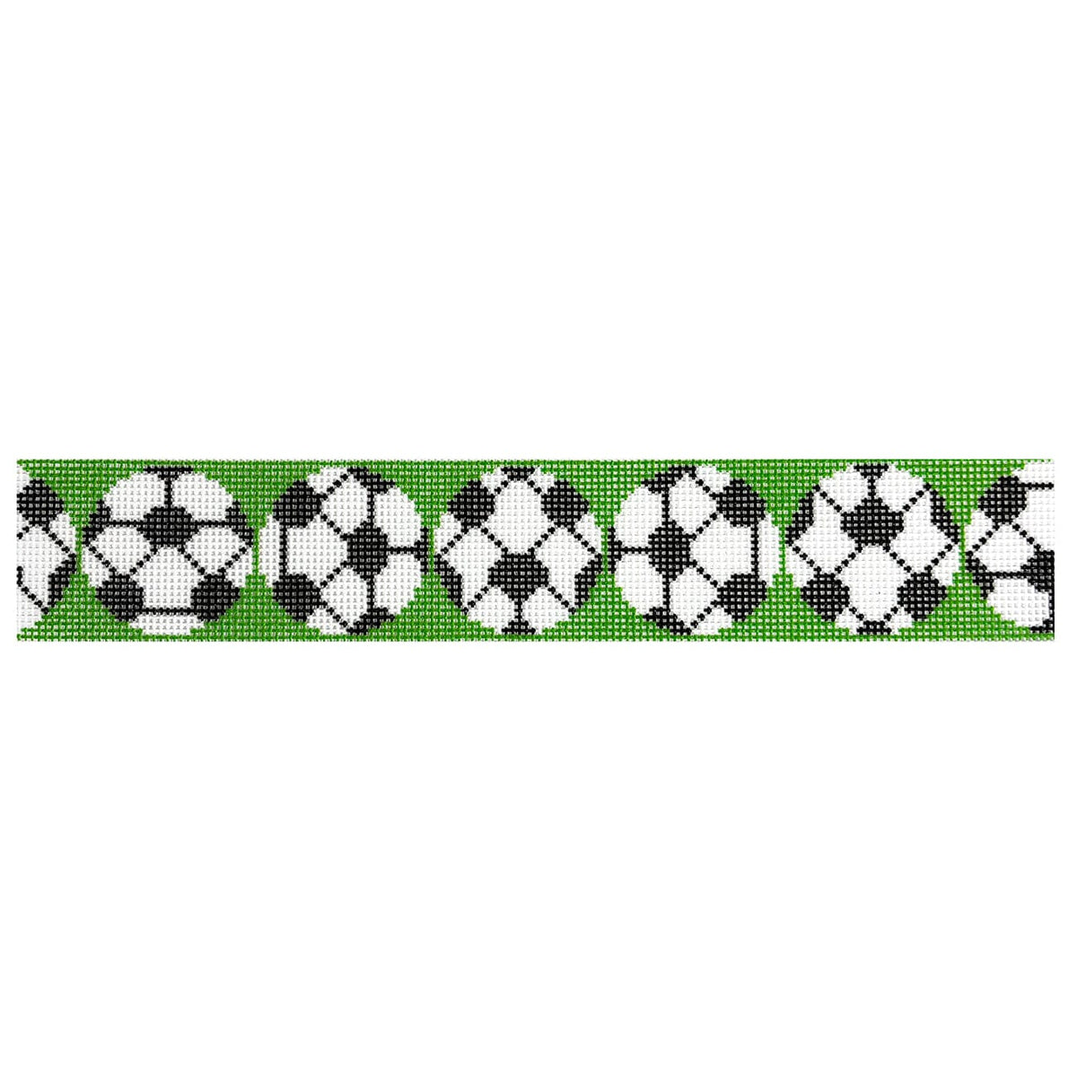 Soccer Key Fob Printed Canvas Nash & Daughters  - 1