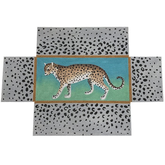 Speckled Feline Brick Cover Painted Canvas Colors of Praise 