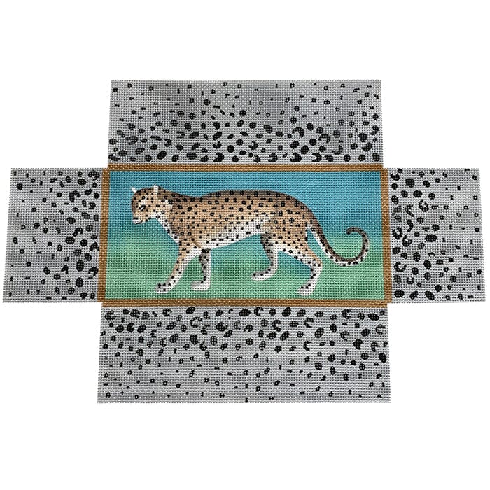 Speckled Feline Brick Cover Painted Canvas Colors of Praise  - 1