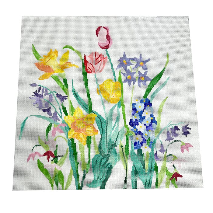 Spring Beauties Painted Canvas Jean Smith  - 1
