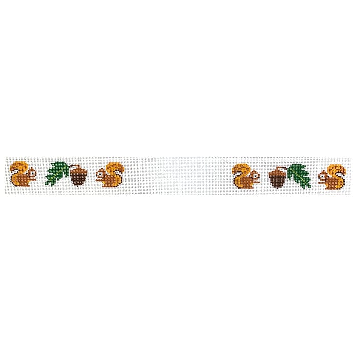 Squirrel Dog Collar Painted Canvas Ann Kaye Studio  - 1