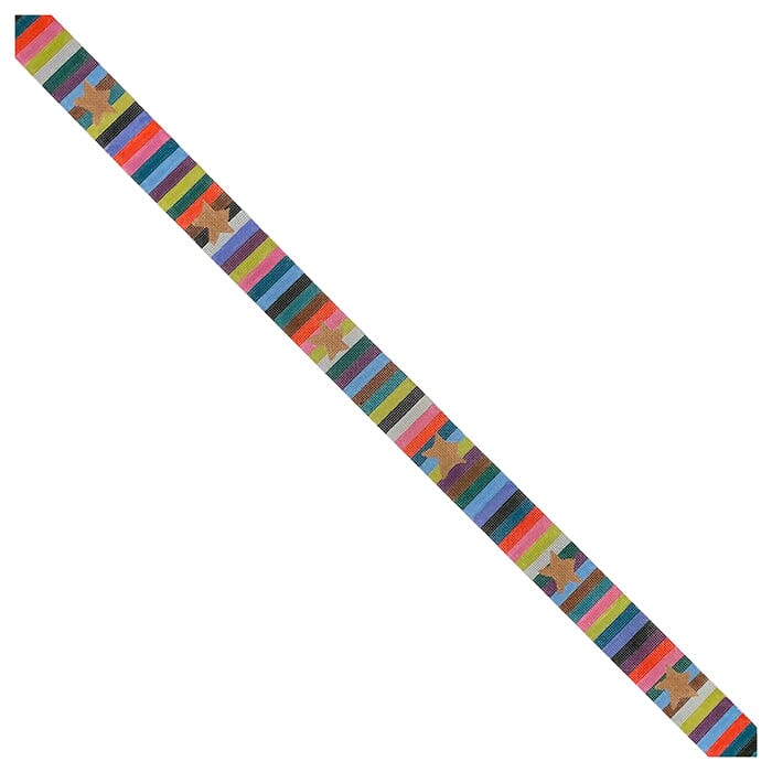 Stars and Stripes Strap Painted Canvas Colors of Praise  - 1