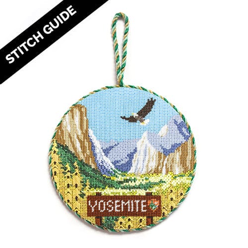 Stitch Guide - Explore America - Yosemite Stitch Guides/Charts Burnett & Bradley 