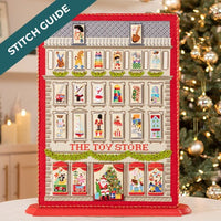Stitch Guide - Toy Store Advent Calendar Kit Stitch Guides/Charts Kirk & Bradley 