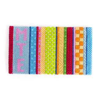 Stitch Stripe Clutch Insert Kit   Multi Kits Two Sisters Needlepoint 
