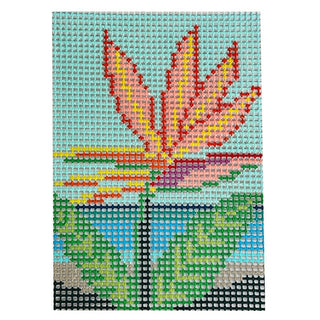Stitchin' Littles Kit   Bird of Paradise Kits Purple Palm Designs 
