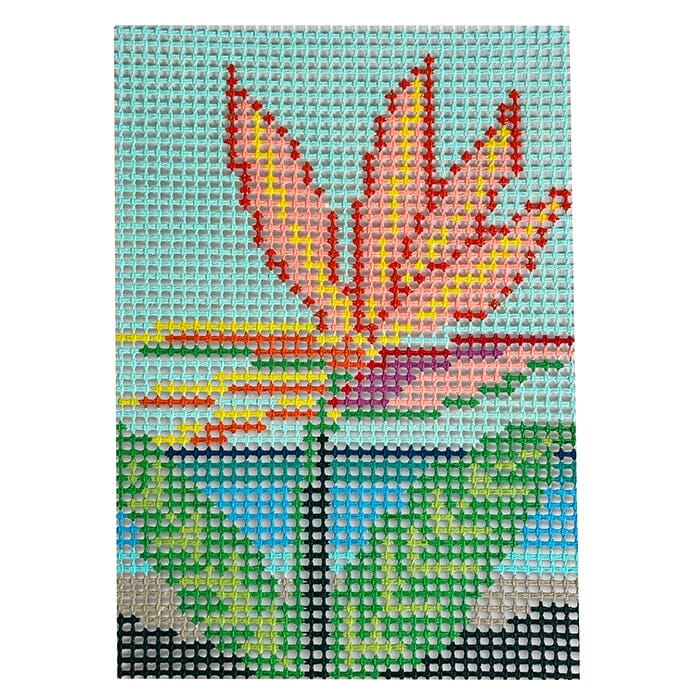 Stitchin' Littles Kit   Bird of Paradise Kits Purple Palm Designs 
